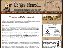 Tablet Screenshot of coffeenewsharford.com